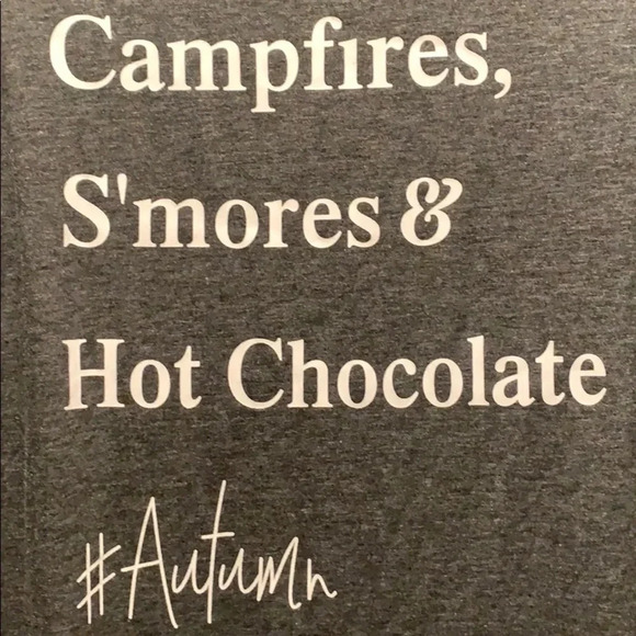 Campfires, S’mores & Hot Chocolate Gray T-Shirt - Picture 4 of 9